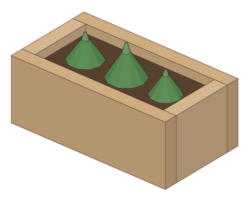 Succulent planter woodworking project