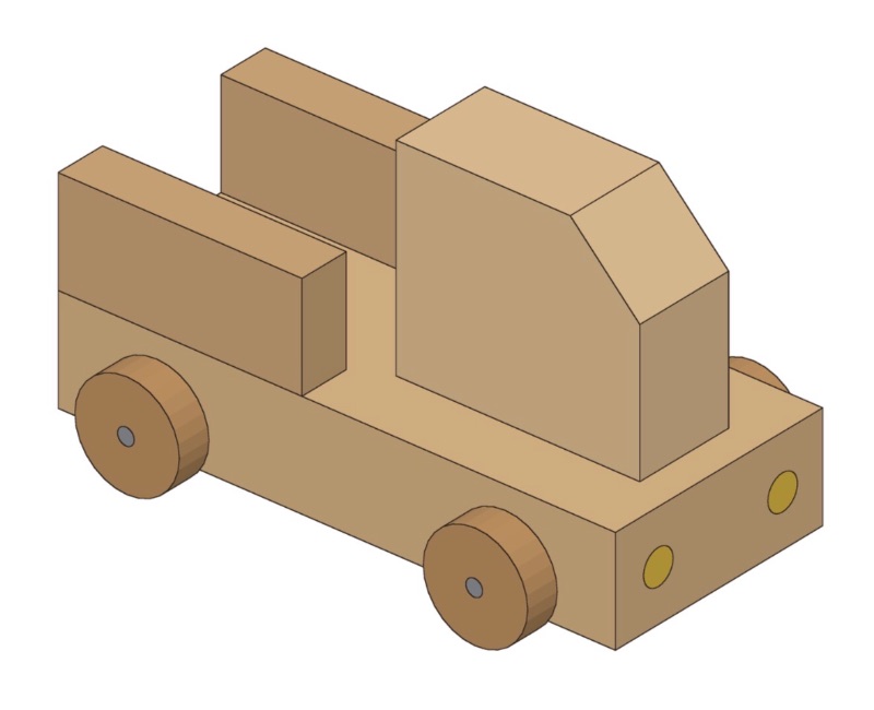 Toy Truck Woodworking project