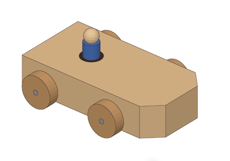 Wooden Race Car woodworking project