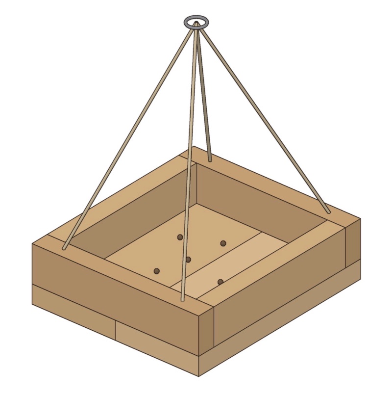 Tray Bird Feeder woodworking project