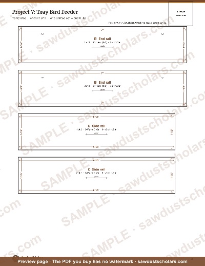 Tray Bird Feeder, sample page 4