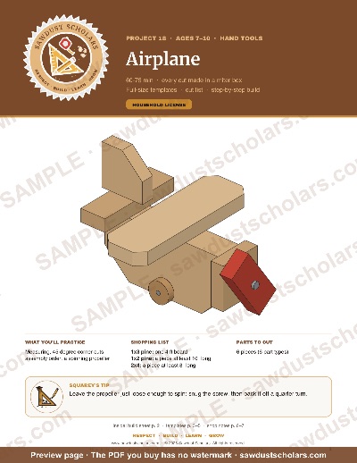 Airplane, sample page 1