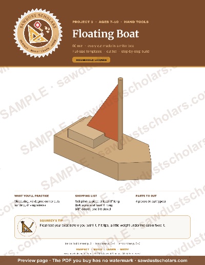 Floating Boat, sample page 1